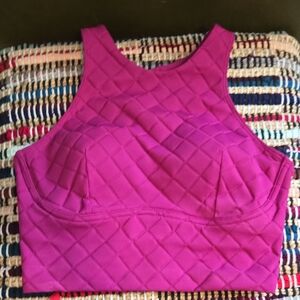 Lululemon Diamond Grid Swim Top